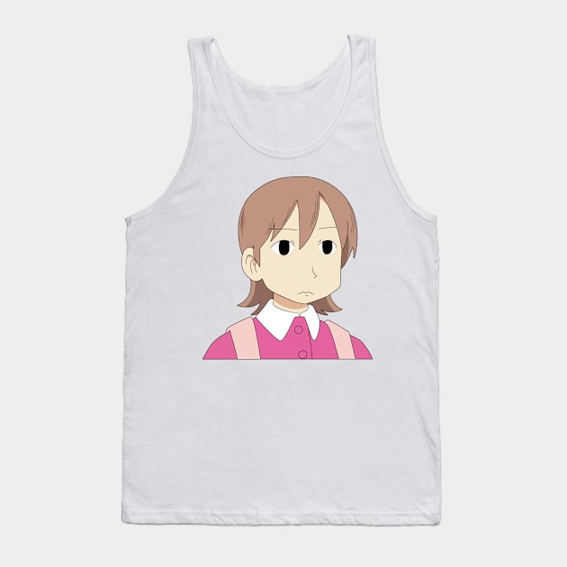 Aioi Disappointed Nichijou Tank Top by KokoroPopShop